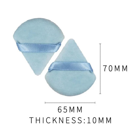 Washable Triangular Velvet Makeup Sponge