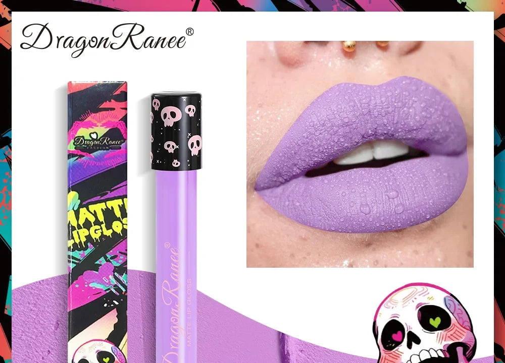 Matte liquid lipstick in bold colours by RAVEN KRONE