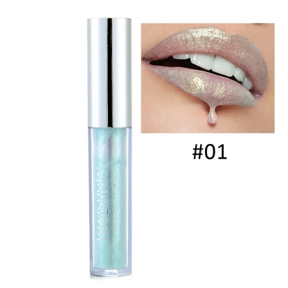 Mermaid glitter lip gloss tint by RAVEN KRONE, detail 6