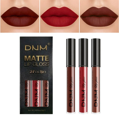 Matte liquid lipstick set of 3 by RAVEN KRONE, set 02