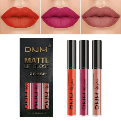 Matte liquid lipstick set of 3 by RAVEN KRONE, set 03