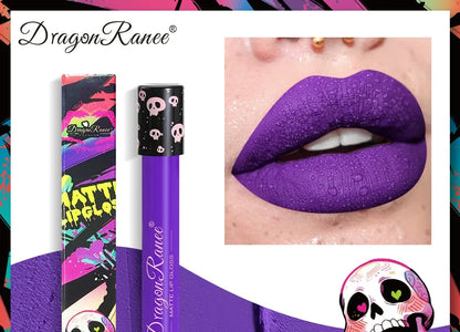 Matte liquid lipstick in bold colours by RAVEN KRONE, 04 Purple