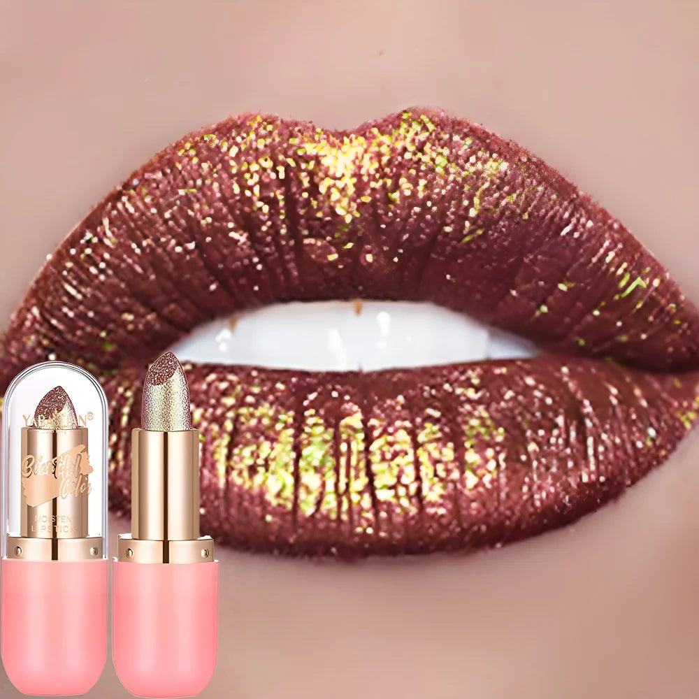 Aurora chameleon metallic lipstick, shade 05, by RAVEN KRONE