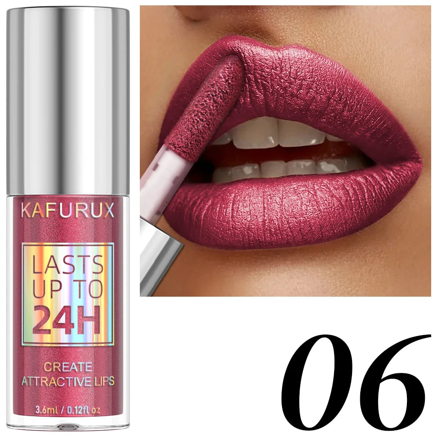 Glitter lip gloss by RAVEN KRONE, shade 06