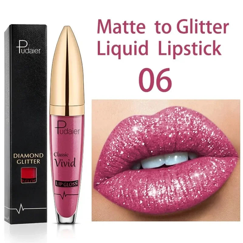 Matte-to-glitter liquid lipstick by RAVEN KRONE, detail 14