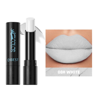 Velvet matte lipstick by RAVEN KRONE, shade 08 White