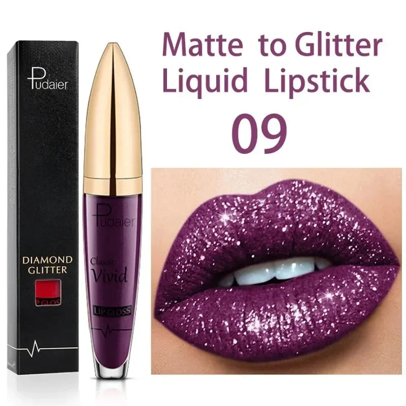 Matte-to-glitter liquid lipstick by RAVEN KRONE, detail 7