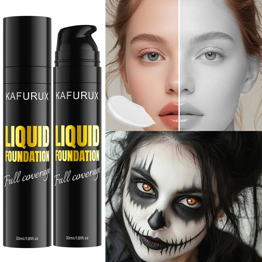 Pure white liquid foundation by RAVEN KRONE