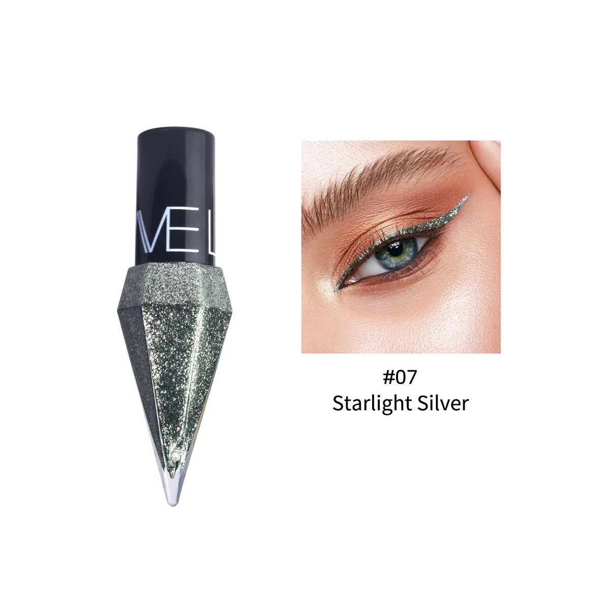 Glitter liquid eyeliner by RAVEN KRONE, detail 2