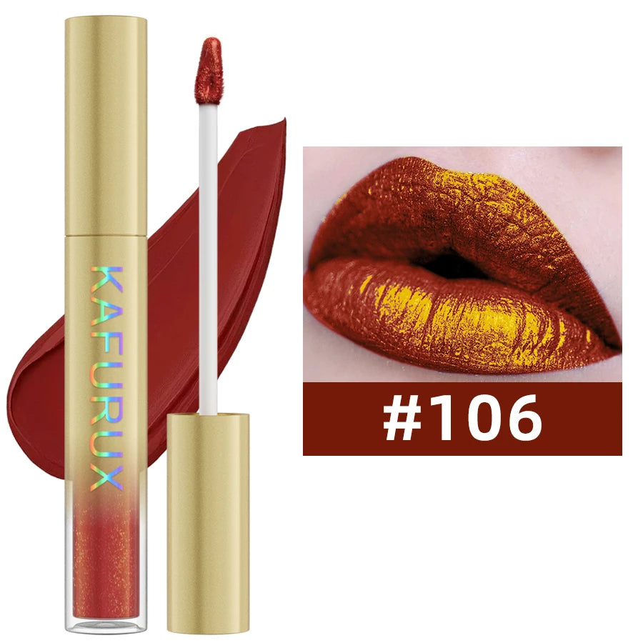 Gloss metalizado duocromo – cambio de color con purpurina, de mate a brillo, larga duración, 14 tonos