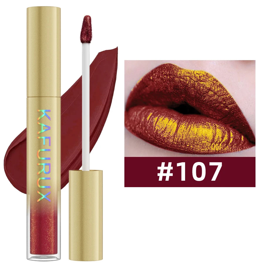 Metallic duochrome lip gloss by RAVEN KRONE
