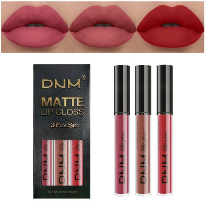 Matte liquid lipstick set of 3 by RAVEN KRONE, set 10