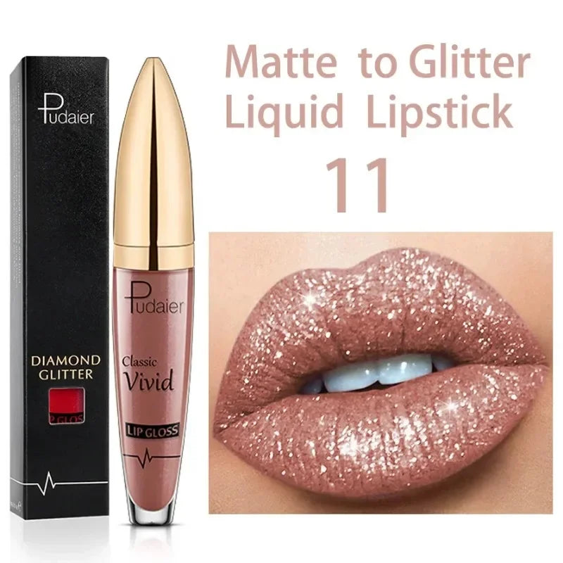 Matte-to-glitter liquid lipstick by RAVEN KRONE, detail 5