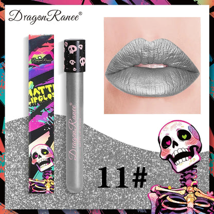 Matte liquid lipstick in bold colours by RAVEN KRONE, detail 2