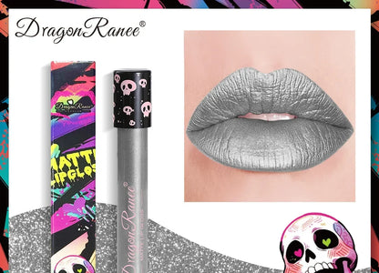 Matte liquid lipstick in bold colours by RAVEN KRONE, 11 Silver