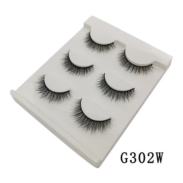 3D Mink Lashes Natural Eyelash Dramatic False Eyelashes NP