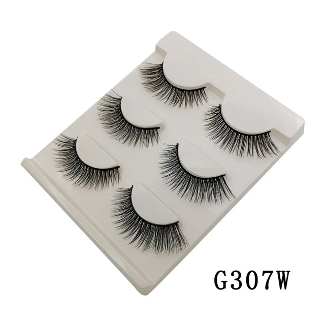 3D Mink Lashes Natural Eyelash Dramatic False Eyelashes NP