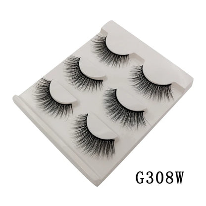 3D Mink Lashes Natural Eyelash Dramatic False Eyelashes NP