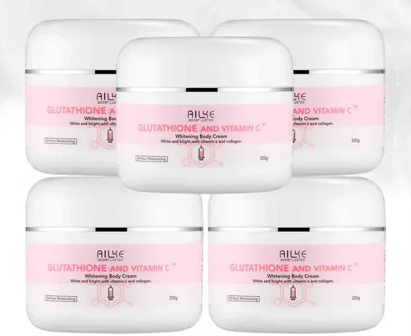 Brightening Body & Skin Care Pack, 5 Pack Cream