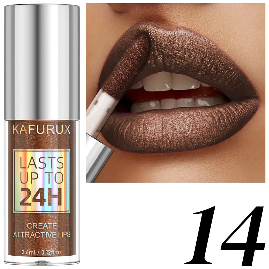 Glitter lip gloss by RAVEN KRONE, shade 14