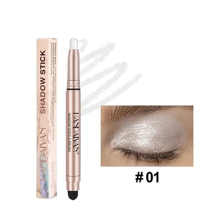 Double-head Eyeshadow Stick Diamond Shimmer Highlighter Pearl Pigment