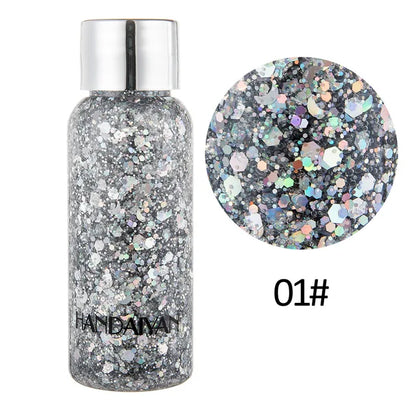 Loose Sequin Body Gel – Glitter for Eyes, Nails, Hair and Body