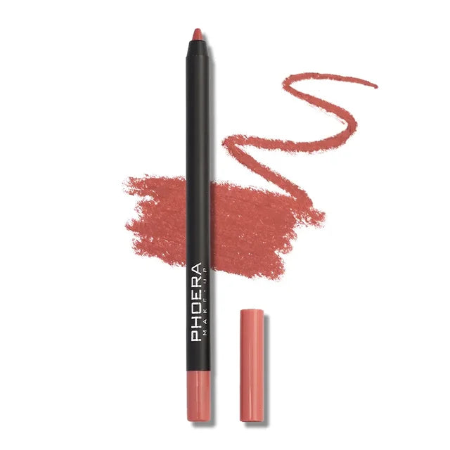 Waterproof Matte Lip Liner - 12 Color