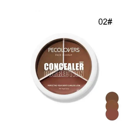 3 Color Correcting Palette - Matte Eyeshadow Base and Contour Concealer