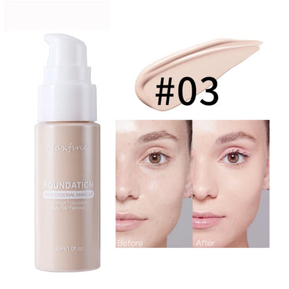 Liquid Foundation Effective Concealer Waterproof Sweat-resistant.