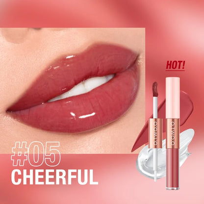 Double Head Matte Lipstick (Lipstick and Gloss)