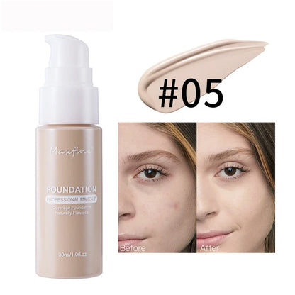 Liquid Foundation Effective Concealer Waterproof Sweat-resistant.