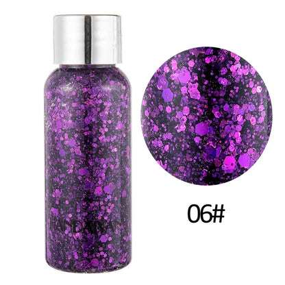 Loose Sequin Body Gel – Glitter for Eyes, Nails, Hair and Body