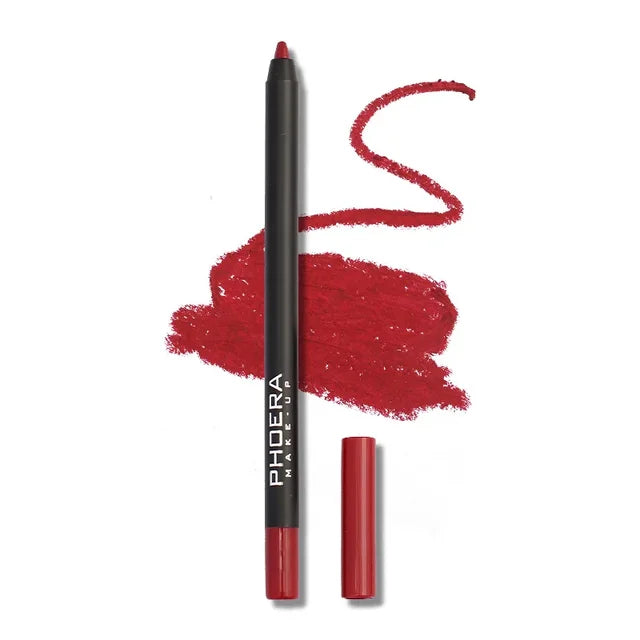 Waterproof Matte Lip Liner - 12 Color