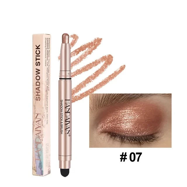 Double-head Eyeshadow Stick Diamond Shimmer Highlighter Pearl Pigment