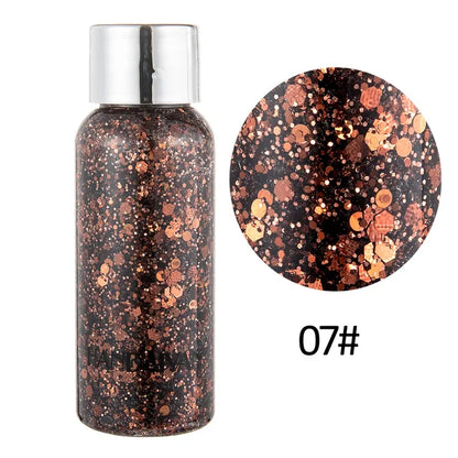 Loose Sequin Body Gel – Glitter for Eyes, Nails, Hair and Body