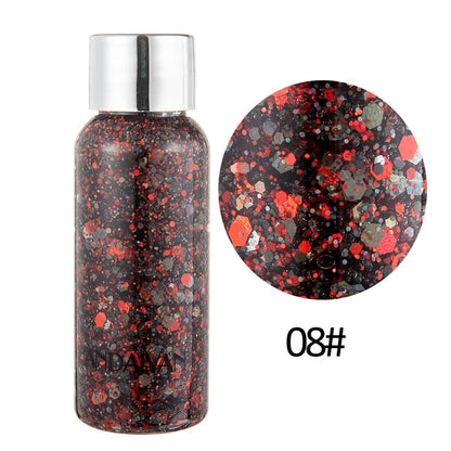 Loose Sequin Body Gel – Glitter for Eyes, Nails, Hair and Body