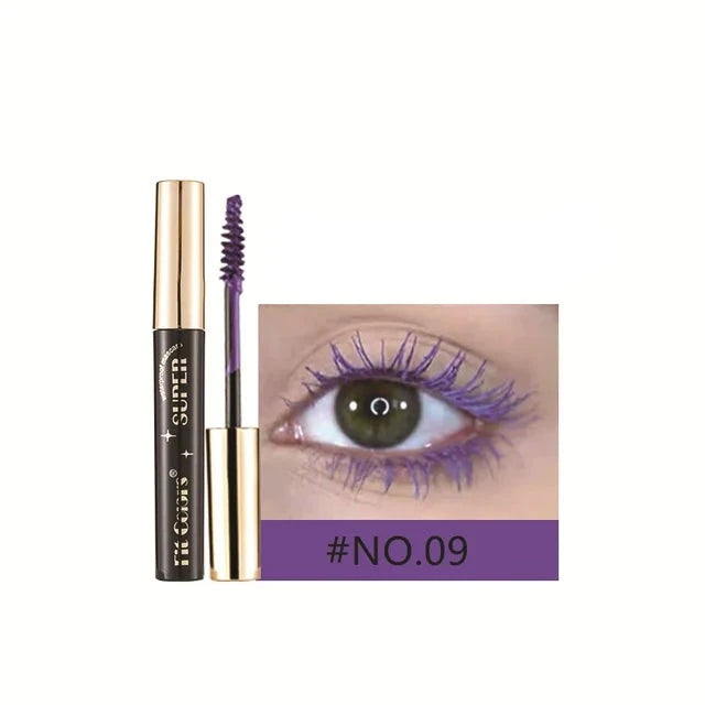 Silk Fiber Mascara 14 Different Colors, Waterproof