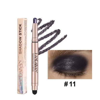 Double-head Eyeshadow Stick Diamond Shimmer Highlighter Pearl Pigment