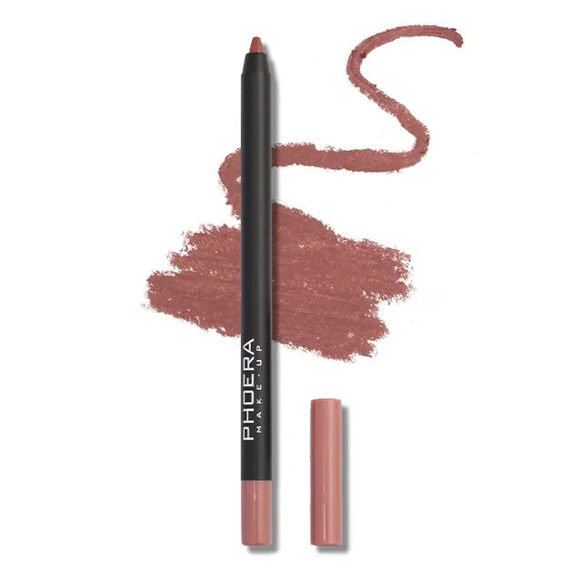 Waterproof Matte Lip Liner - 12 Color