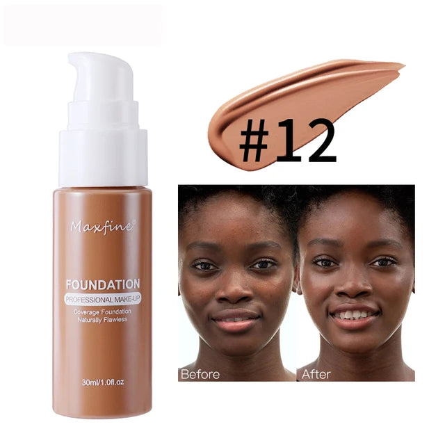 Liquid Foundation Effective Concealer Waterproof Sweat-resistant.