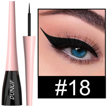 Matte Liquid Eyeliner Pencil – 18 Different Colors