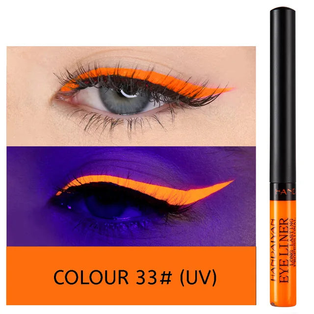 Liquid Eyeliner and UV Light Neon Eyeliner