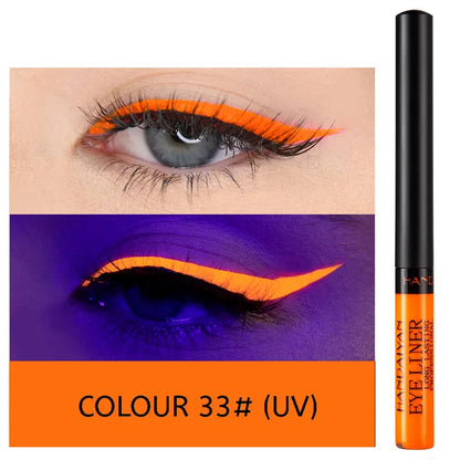 Liquid Eyeliner and UV Light Neon Eyeliner