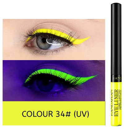 Liquid Eyeliner and UV Light Neon Eyeliner