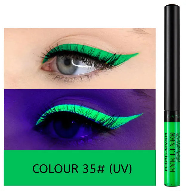 Liquid Eyeliner and UV Light Neon Eyeliner