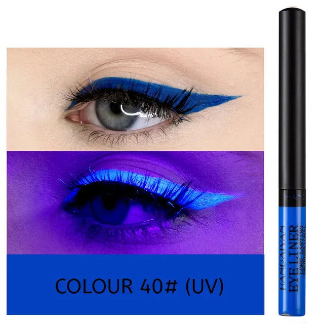 Liquid Eyeliner and UV Light Neon Eyeliner