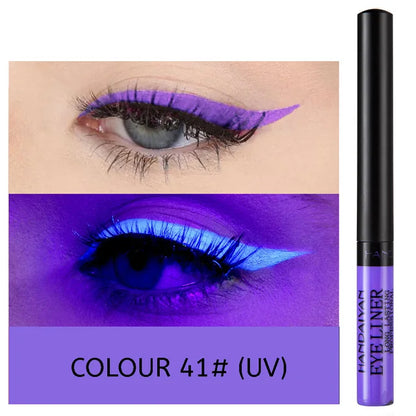 Liquid Eyeliner and UV Light Neon Eyeliner