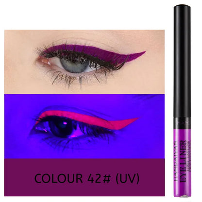 Liquid Eyeliner and UV Light Neon Eyeliner