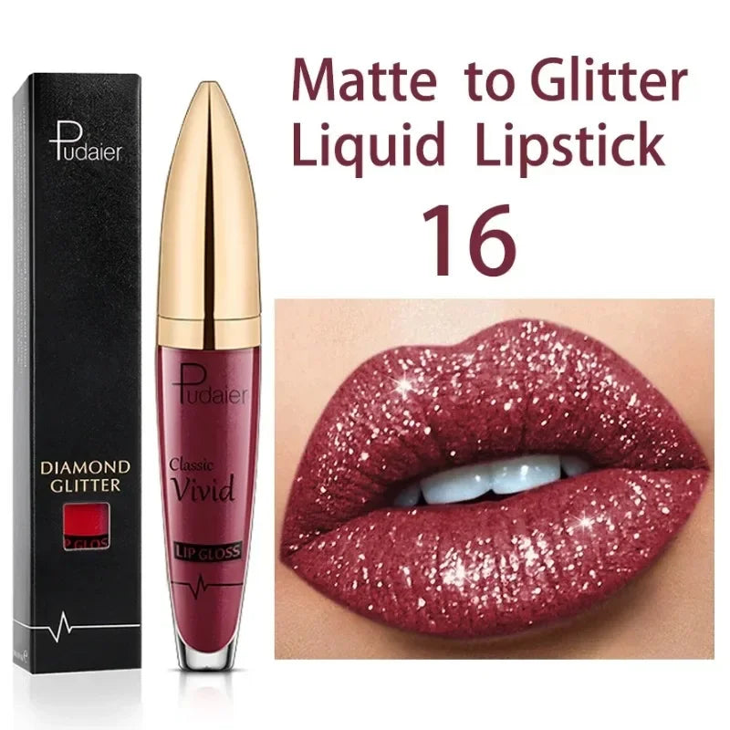 Matte-to-glitter liquid lipstick by RAVEN KRONE, detail 15