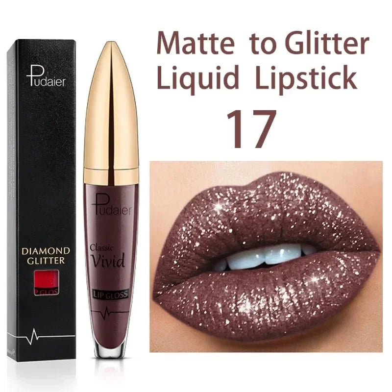 Matte-to-glitter liquid lipstick by RAVEN KRONE, detail 8